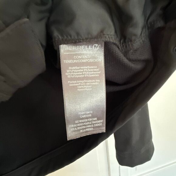 Merrell soft shell select dry black patch pocket jacket M - Picture 5 of 11